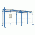 ABRI BUS 5 M PROVINCE 2 BARDAGES LAT. BOULE BLEU 5010 - PROCITY