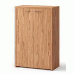 ARMOIRE BASSE XENNON PORTES BATTANTES H.131 X L.86 CM - NOYER