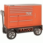 BAHCO - SERVANTE SPÉCIALE 53' , 8 TIROIRS ET ARMOIRE LATÉRALE, 1 505MM X 500MMX 1218MM