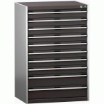 BOTT 1 ARMOIRE À TIROIRS SL-8612-10.4 AVEC 10 TIROIRS POUR CHARGE LOURDE_BOTT