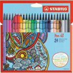 LOT DE 2 - FEUTRE PEN 68, ÉTUI EN CARTON DE 8
