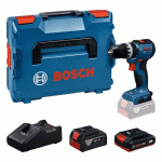 PERCEUSE À PERCUSSION SANS FIL PRO GSB 18V-52 - 70NM + 2X2/4AH - 06019S0122 BOSCH