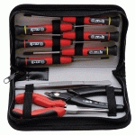 TROUSSE DE TOURNEVIS DE PRÉCISION - 6 TOURNEVIS ET 3 PINCES