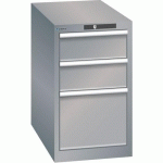 ARMOIRE GRIS PIGEON 411X725X700 AVEC 3 TIR. 75KG - LISTA