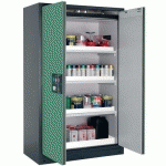 ARMOIRE SÉCURITÉ Q-CLASSIC-90 Q90.195.120 GRIS/VERT