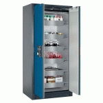 ARMOIRE SÉCURITÉ Q-PEGASUS-90 Q90.195.090.WDAC GRIS/BLEU - ASECOS