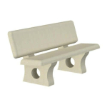 BANC MANHATTAN - HAUTEUR: 45 CM