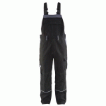 COTTE À BRETELLES RETARDANT-FLAMME NOIR/GRIS TAILLE 44L - BLAKLADER