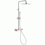 ENSEMBLE DOUCHE THERMOSTATIQUE - TRES 20019501VI VIOLET