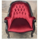 FAUTEUIL BAROQUE DORÉ LOUIS TUB