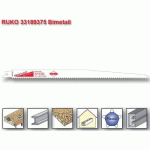 LAME DE SCIE SABRE 8937 EN ACIER HSS BIMÉTAL - LONGUEUR 305 MM - PAR 5 RUKO