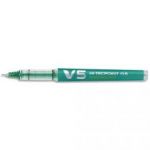 PILOT STYLO ROLLER BEGREEN RECHARGEABLE, POINTE TUBULAIRE 0,5 MM ENCRE LIQUIDE VERTE HI-TECPOINT