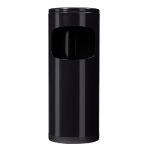 POUBELLE AVEC CENDRIER AMOVIBLE ROSSIGNOL CENDEO 12,5 L / 0,15 L NOIR