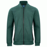 PROJOB 2129 SWEATSHIRT PRIO BICOLORE FULL ZIP VERT FORÊT - TAILLE XXXXL