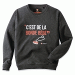 SWEAT À MESSAGE HOMME BSWEAT TAILLE: L ANTHRACITE - PARADE