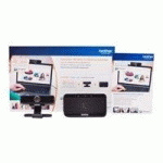 BROTHER OMNIJOIN LITE BUNDLE - ENSEMBLE DE BOÎTES ( 1 AN ) - JUSQU'À 8 PARTICIPANTS - WIN, MAC - AVEC WEBCAM HD ET TÉLÉPHONE À HAUT-PARLEUR