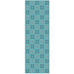 DOGE MILANO - CHEMIN DE CUISINE, 100% MADE IN ITALY, TAPIS RÉSISTANT AUX TACHES AVEC IMPRESSION NUMÉRIQUE, TAPIS ANTIDÉRAPANT ET LAVABLE, MOTIF