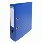 CLASSEUR À LEVIER PVC A4 DOS DE 70MM. - BLEU FONCÉ - LOT DE 10