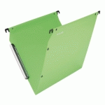 LOT DE 10 - DOSSIER SUSPENDU POUR ARMOIRES POLYPROPYLÈNE OPAQUE LMG ESSELTE FOND NORMAL VERT