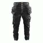 PANTALON DE TRAVAIL X1900 ARTISAN CORDURA® DENIM STRETCH TAILLE 50C - BLAKLADER