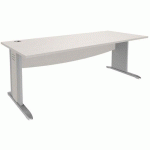 BUREAU CLASSIQUE PIEDS LARGEUR 180 X 80 CM T.2318 - MANUTAN EXPERT