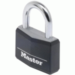 CADENAS À CLÉ AVEC PROTECTION EN VINYLE 9150EURD - NOIR - MASTER LOCK