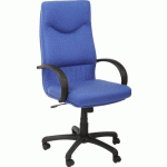 FAUTEUIL DE DIRECTION BLOIS TISSU COLORIS BLEU - MANUTAN COLLECTIVITÉS