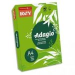 PAPYRUS RAMETTE DE 500 FEUILLES PAPIER COULEUR ADAGIO+ COPIEUR, LASER, JET D'ENCRE 80G A4 VERT INTENSE