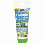 PÂTE À JOINT - ÉTANCHÉITÉ SANITAIRE - GEBATOUT 2 - TUBE DE 250 G GEB