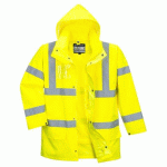 PORTWEST S765 PARKA HI-VIS ESSENTIAL 5 EN 1 JAUNE - TAILLE M