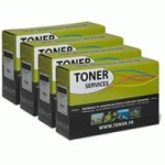 TONER X4K6130BKCMY POUR XEROX PHASER 6130