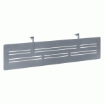 VOILE DE FOND MÉTAL POUR BUREAU ECLA / ARKO L 160 CM ALUMINIUM