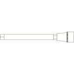 DOUILLE EMBOUT HÉXAGONAL 12MM L.200MM 1/2'' CRV - SA 0399 CLAS EQUIPEMENTS