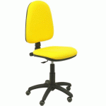 CHAISE AYNA - ROUE POUR PARQUET - JAUNE - PIQUERAS Y CRESPO