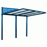 ABRI VÉLOS CONVIVIALE INITIAL - BLEU 5010 - MANUTAN COLLECTIVITÉS