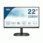 AOC B2 22B2H/EU ÉCRAN PLAT DE PC 54,6 CM (21.5") 1920 X 1080 PIXELS FULL HD LED NOIR