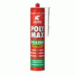 MASTIC-COLLE MS POLYMÈRE - TRANSPARENT - 300 GR - POLY MAX FIX EXPRESS GRIFFON