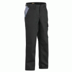 PANTALON DE TRAVAIL INDUSTRIE NOIR/GRIS TAILLE 46L - BLAKLADER
