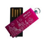 PNY MICRO ATTACHÉ CITY SERIES - LECTEUR FLASH USB - 4 GO (P-MICROFD4GBCITYP-BX)