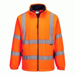 PORTWEST F300 POLAIRE HI-VIS ORANGE - TAILLE 4XL