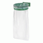 SUPPORT DE SACS POUBELLES MURAL 110 L ECOLLECTO ROSSIGNOL VERT