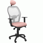 CHAISE JORQUERA AVEC APPUI-TÊTE GRIS/ROSE - PIQUERAS Y CRESPO