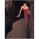 DECORATIVE PICTURE JAZZ DUET VOCAL CM 16X21X1,8 TWINSOR EC18628