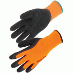 GANTS DE MANUTENTION LATEX MOUSSE SUPPORT ACRYLIQUE JAUGE 10 T8 DOS AÉRÉ - SINGER SAFETY