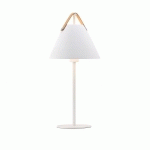 LAMPE DE TABLE BLANC E27 MAX 40W STRAP - DESIGN FOR THE PEOPLE BY NORDLUX 46205001