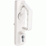 POIGNÉE ROTATIVE RENFORCÉE - ANTI-PANIQUE FLUID - BLANC - PR2EFL JPM