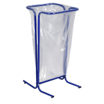 SUPPORT SAC POUBELLE SUR PIEDS ROSSIGNOL TUBAG BLEU OUTREMER SANS COUVERCLE 110 L