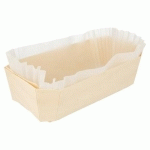 BARQUETTES BOIS + MOULE 23X13X7 CM BOIS NATUREL (VENDU PAR 100)