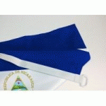 DRAPEAU NICARAGUA : DIMENSIONS - 60 X 90 CM