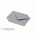 LOT DE 2 - PAQUET DE 20 ENVELOPPES POLLEN 125X138MM 120G/M² - GRIS KOALA